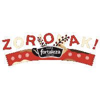 Feliz Navidad Zorionak Sticker by Café Fortaleza