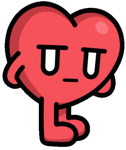 Heart Love Sticker by kurrrtwu