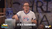 the chris gethard show trainwreck GIF by truTV