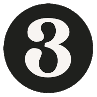 somosmoodhr tree 3 three numbers Sticker