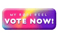 Vote Now Sticker by RØDE Microphones