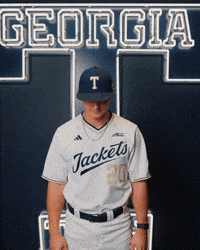 Georgia Tech Baseball GIF by Georgia Tech Yellow Jackets