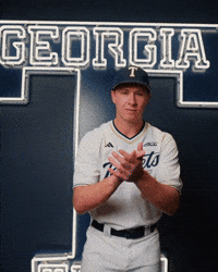 Georgia Tech Baseball GIF by Georgia Tech Yellow Jackets
