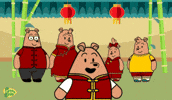 Lunar New Year Family GIF