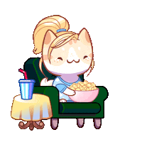 Pop Corn Sticker by Mino Games