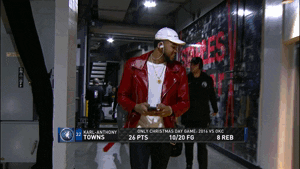 karl-anthony towns swag GIF by NBA