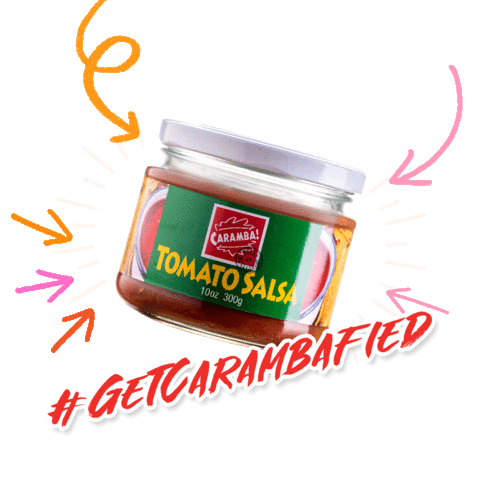 carambafoods giphyupload hot spicy salsa Sticker