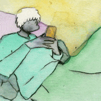 Chill Phone GIF by Sweet Fellas