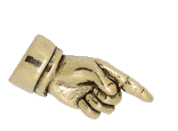 Harry Potter Pointing Hand Sticker