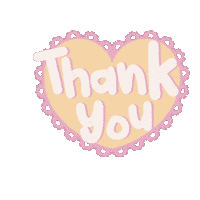 Pink Thank You Sticker