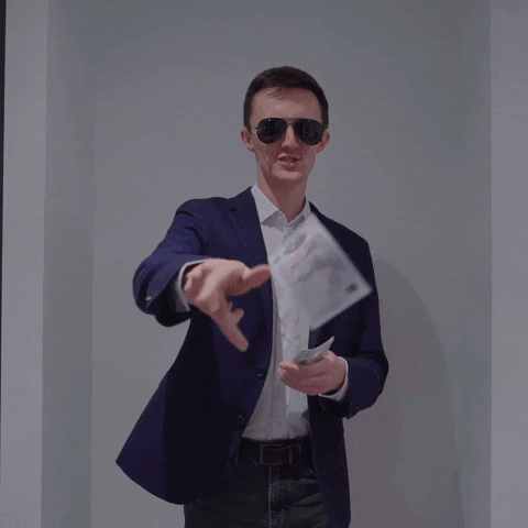 Celebrate Make It Rain GIF by Viperio