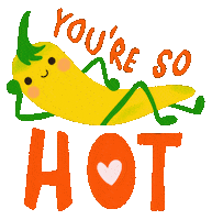 In Love Flirt Sticker