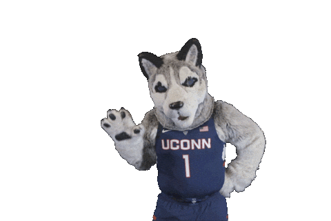 cant what Sticker by UConn Huskies