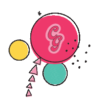 CharmingGarlands balloons philly balloons phl balloons charming garlands Sticker