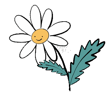 Happy Flower Sticker