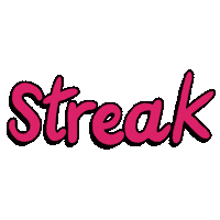 streak Sticker by Alba Paris