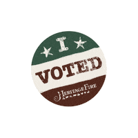HeritageFireTour vote i voted heritage voted Sticker