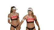 win2dayBeachVolleyballTour jump lets go volleyball go Sticker