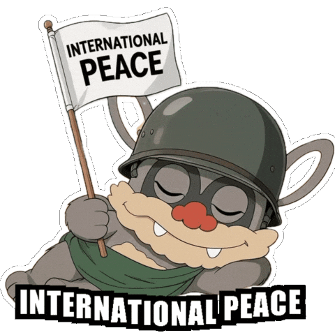 Landing War Sticker