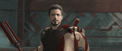 morphin happy yes marvel avengers GIF