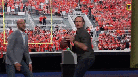 Drew Brees Performance GIF by National Geographic Channel