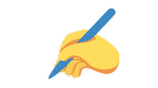 emojivid emoji people emojivid writinghand Sticker