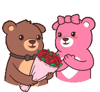 I Love You Flirting Sticker by BEARISH