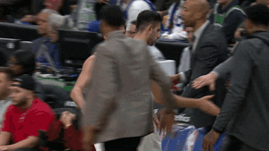 proud lets go GIF by NBA
