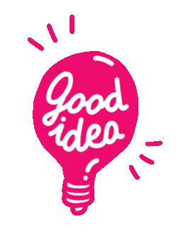 1000ideas idea ideas good idea great idea Sticker