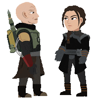 Boba Fett Disney Plus Sticker by Star Wars