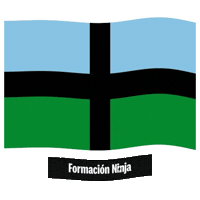 Islas Baleares Bandera Sticker by Formación Ninja