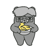 Festival Eat Sticker by maludbear