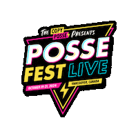 Posse Fest Sticker by Copy Posse
