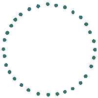 Architekturstudium circle highlight dots kreis Sticker