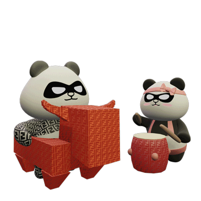 Chinese New Year Sticker by fendi