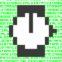 Pixel Separating Sticker by Hacker Noon