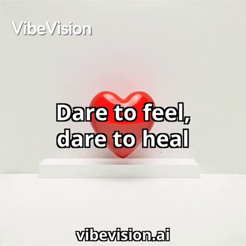 Heart Heal GIF by VibeVision