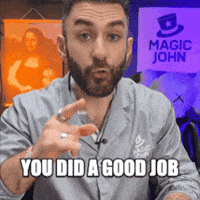 You Did A Good Job GIF by MAGIC JOHN