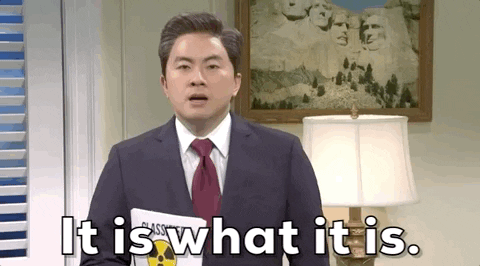 It Is What It Is Snl GIF by Saturday Night Live