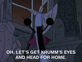 nickrewind nicksplat aaahh real monsters GIF