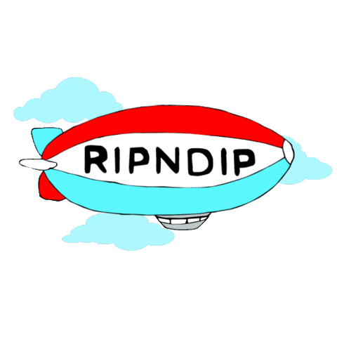 RIPNDIP_CAT giphyupload alien skate skaters Sticker