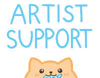 Artists Supporting Artists Sticker