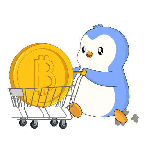 Black Friday Shopping Sticker by Pudgy Penguins