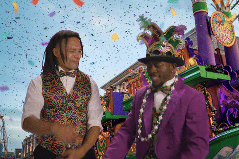 Mardi Gras Dance GIF by Universal Destinations & Experiences