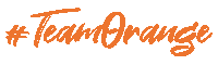 Team Orange Sticker by Kemper_eu
