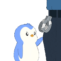 Penguin Police Sticker by Pudgy Penguins