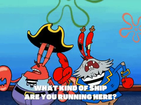 season 6 grandpappy the pirate GIF by SpongeBob SquarePants
