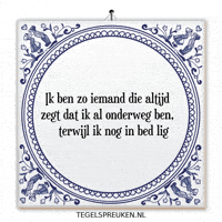 Bed Nl GIF by Tegelspreuken.nl