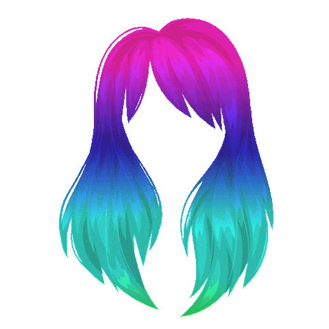 Rainbow Hair Sticker by Tangle Teezer