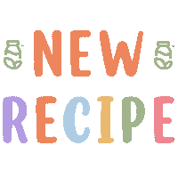 New Recipe Sticker by nutrmachine